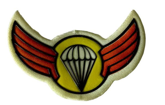 Bophuthatswana Army Free Fall Parachute Wings Plastic - Bateleur Militaria