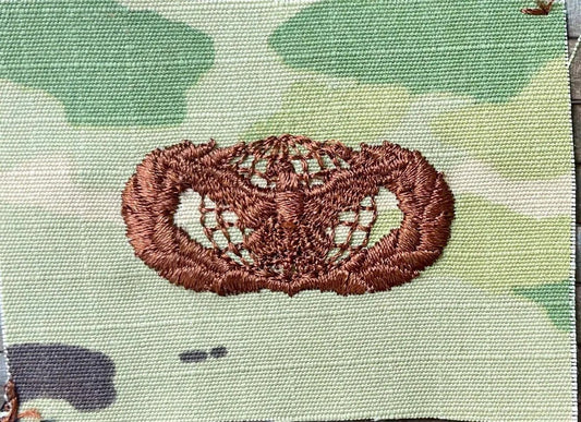 US Air Force Basic Force Protection Breast Badge OCP - Bateleur Militaria