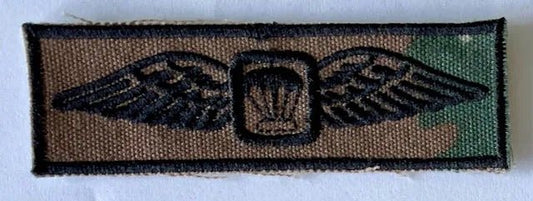 South Africa (SADF) Parachute Instructor Wings on Camo - Bateleur Militaria