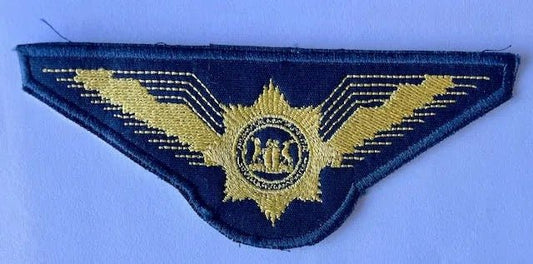 South Africa Police Pilot Wings on Blue Large - Bateleur Militaria