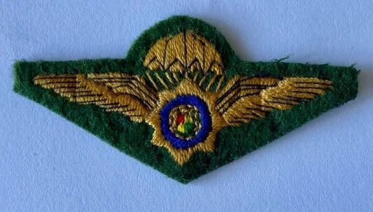 South Africa Police Special Task Force Parachute Wings on Felt Variation - Bateleur Militaria