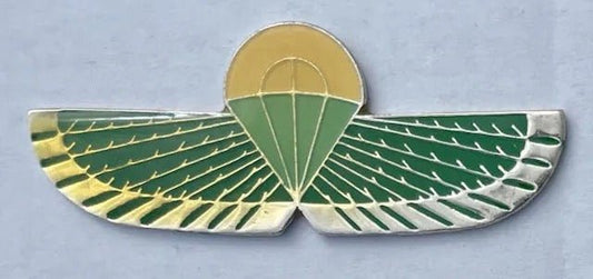 Ciskei Army Special Forces Static Line Parachute Wings Officer - Bateleur Militaria