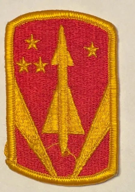 US Army 31st Air Defense Artillery Patch Merrowed Edge - Bateleur Militaria