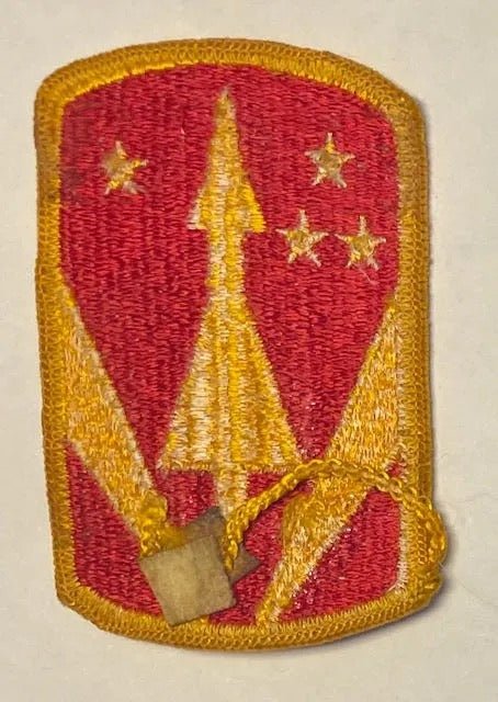 US Army 31st Air Defense Artillery Patch Merrowed Edge - Bateleur Militaria