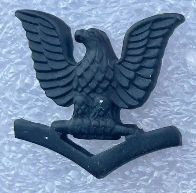 US Navy Petty Officer 3rd Class E - 4 Subdued Rank Insignia - Bateleur Militaria