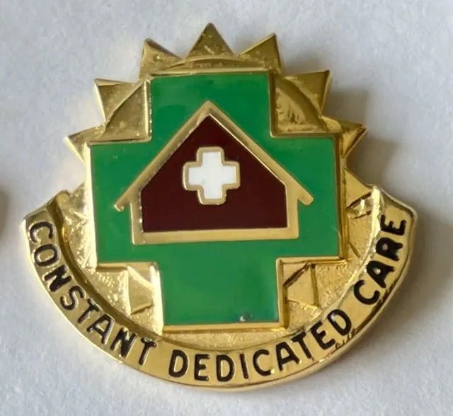US Army MEDDAC Fort Leavenworth Crest DUI