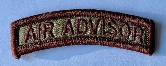 US Air Force Air Advisor Tab OCP with Velcro - Bateleur Militaria