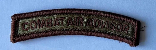US Air Force Combat Aviation Advisor Tab OCP with Velcro - Bateleur Militaria
