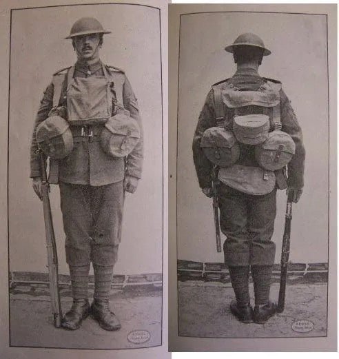 South African (UDF) 1908 Pattern Lewis Gun Drum Magazine Ammunition Pouch - Bateleur Militaria