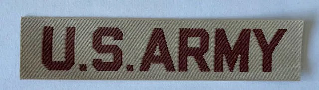 US Army Branch Tape Nylon Desert