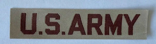 US Army Branch Tape Nylon Desert - Bateleur Militaria