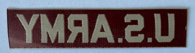 US Army Branch Tape Nylon Desert