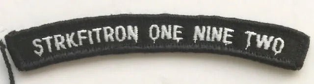 US Navy Rocker Tab Strkfitron One Nine Two - Bateleur Militaria