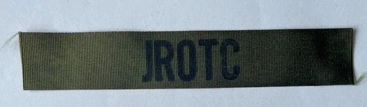 US JROTC Tape Printed on OD - Bateleur Militaria