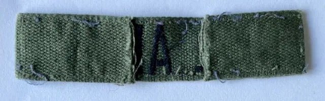 US Army Tape Embroidered on OD 11 - Bateleur Militaria