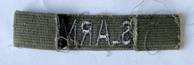 US Army Tape Embroidered on OD 7 - Bateleur Militaria