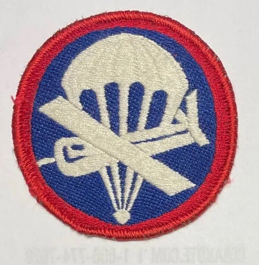US Para/Glider Enlisted Cap Patch German Made 3 - Bateleur Militaria