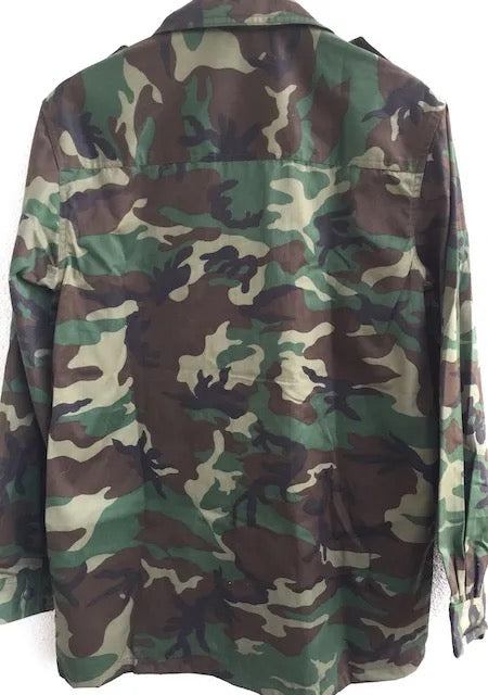 Angola Woodland Camo Shirt and Trousers Size Medium