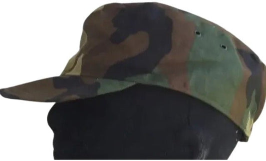 Italian Army Woodland Camo Cap - Bateleur Militaria