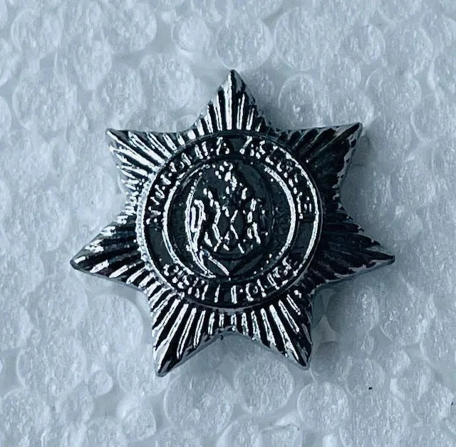 Ciskei Police Lapel Pin Chrome - Bateleur Militaria