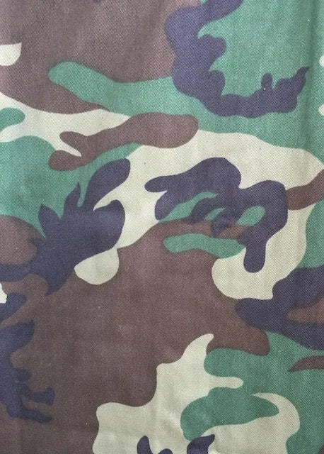 Angola Woodland Camo Shirt and Trousers Size Medium