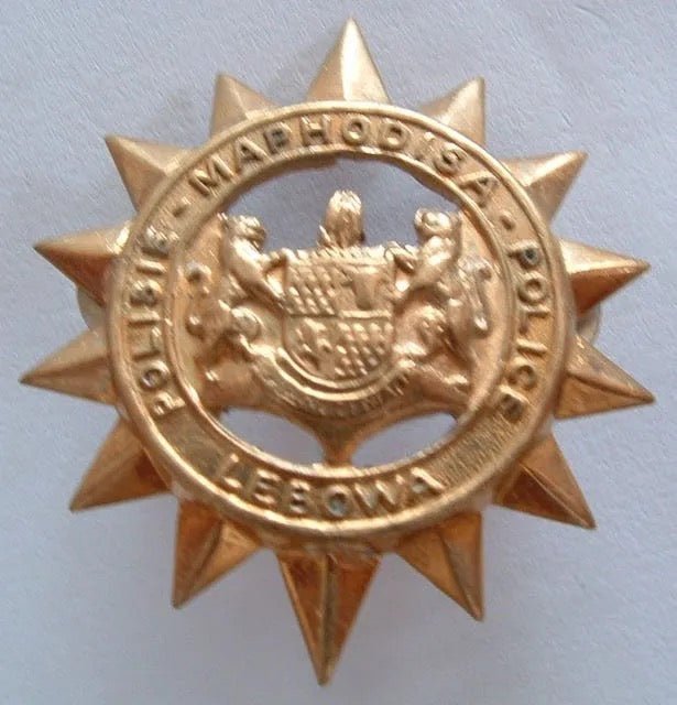 Lebowa Police Cap Badge Type 1