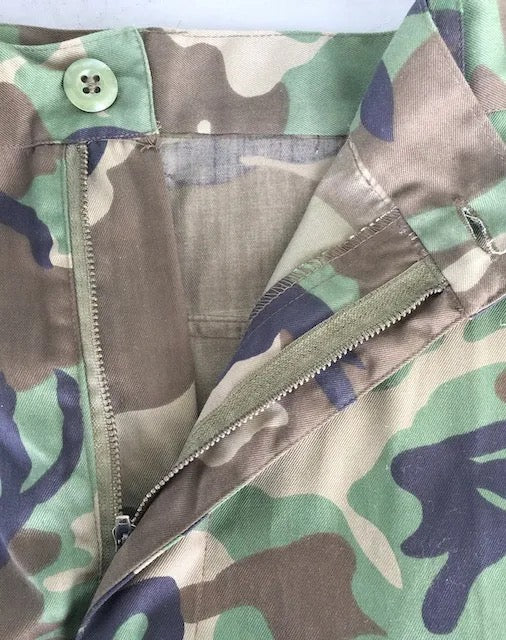 Angola Woodland Camo Shirt and Trousers Size Medium