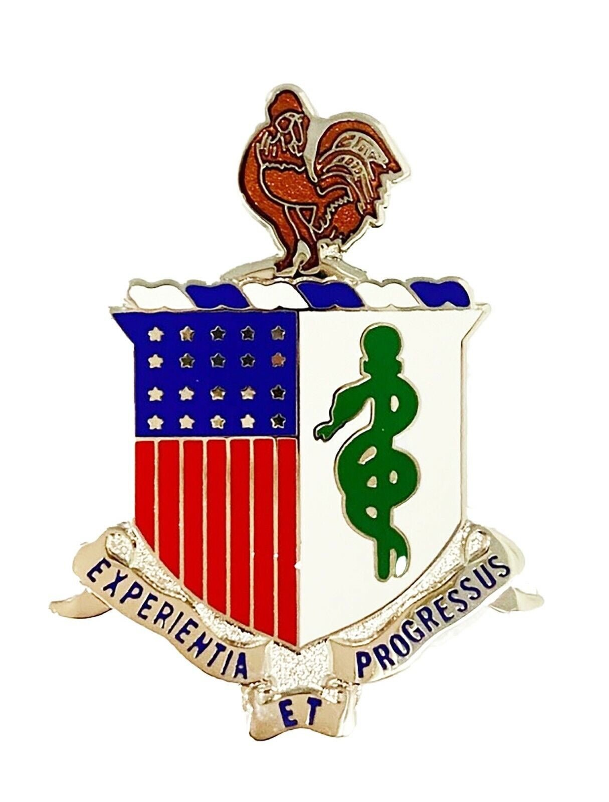 US Army New Medical Department Regimental Crest - Bateleur Militaria