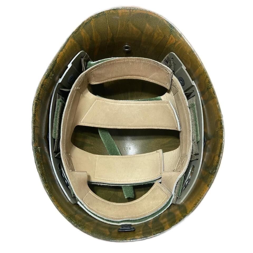Vietnam Era LINCLOE Experimental Helmet Liner w/ Welson - Davis Suspension - Bateleur Militaria