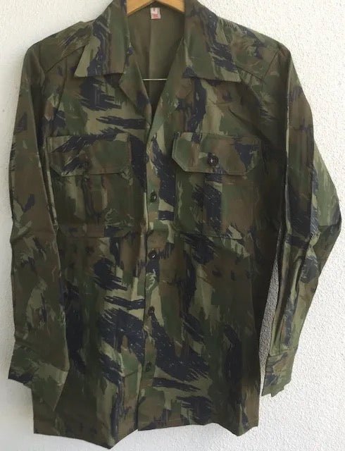 Brazil Air Force Lizard Pattern Camo Shirt and Trousers Size - Bateleur Militaria