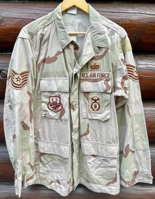USAF Security Forces DCU Size Medium Badged - Bateleur Militaria