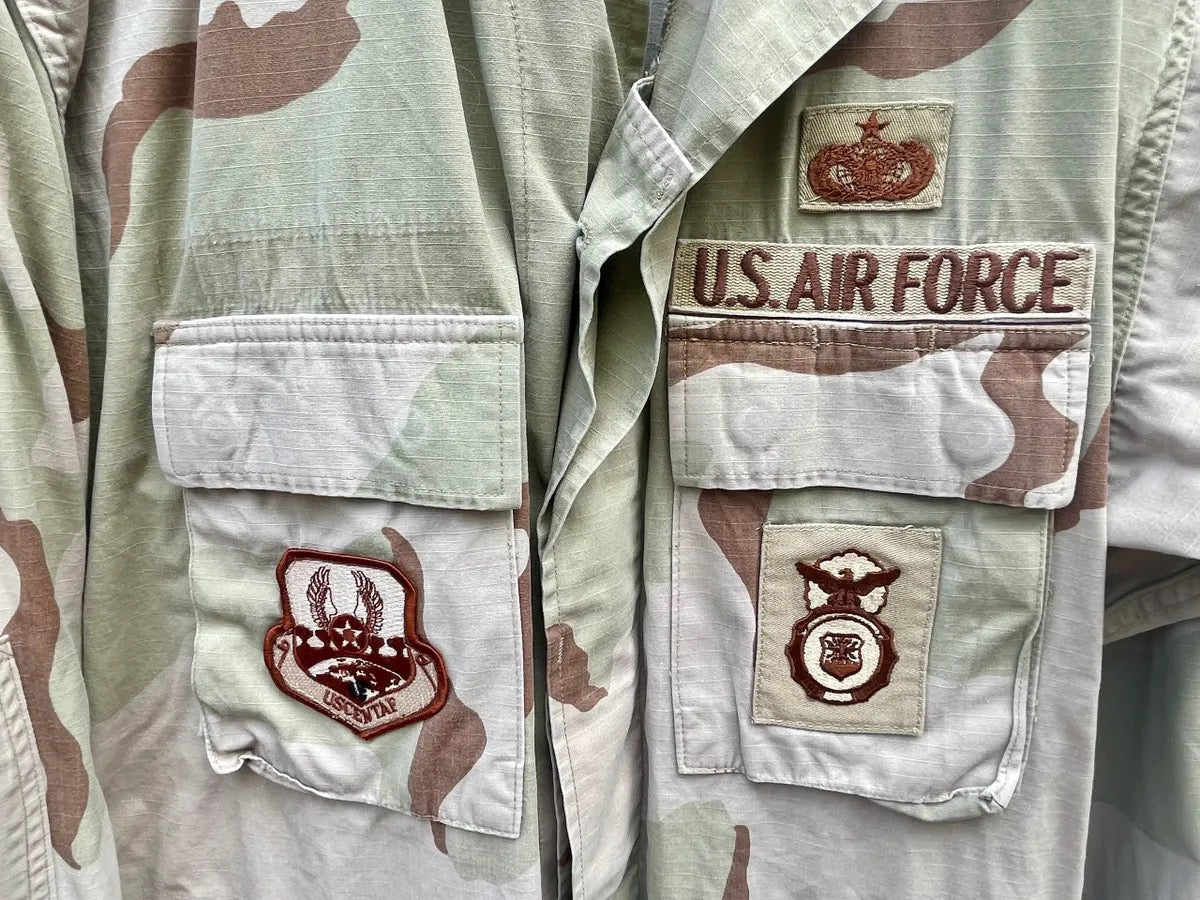 USAF Security Forces DCU Size Medium Badged - Bateleur Militaria
