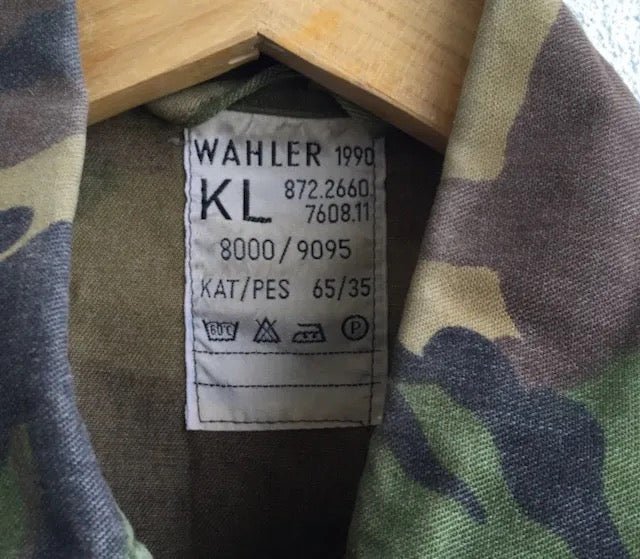 Netherlands DPM Camo Jacket Size Large - Bateleur Militaria