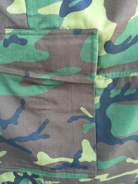Singapore ERDL No 4 Dress Camo Shirt and Trousers Size Large - Bateleur Militaria