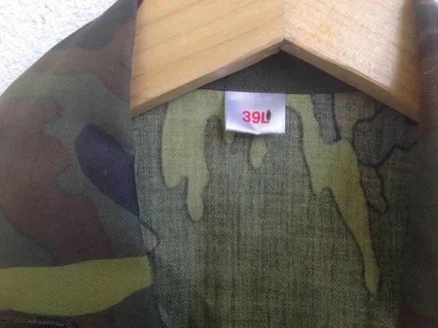 Taiwan (ROC) ERDL Camo Shirt and Trousers Size Small - Bateleur Militaria
