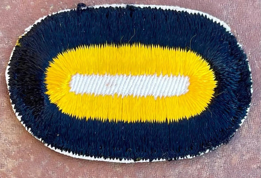 US Army 101st Airborne Division HHC Oval Cut Edge - Bateleur Militaria