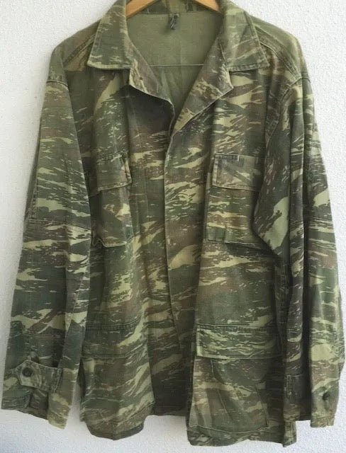 Greece Lizard Pattern Shirt Size X - Large - Bateleur Militaria