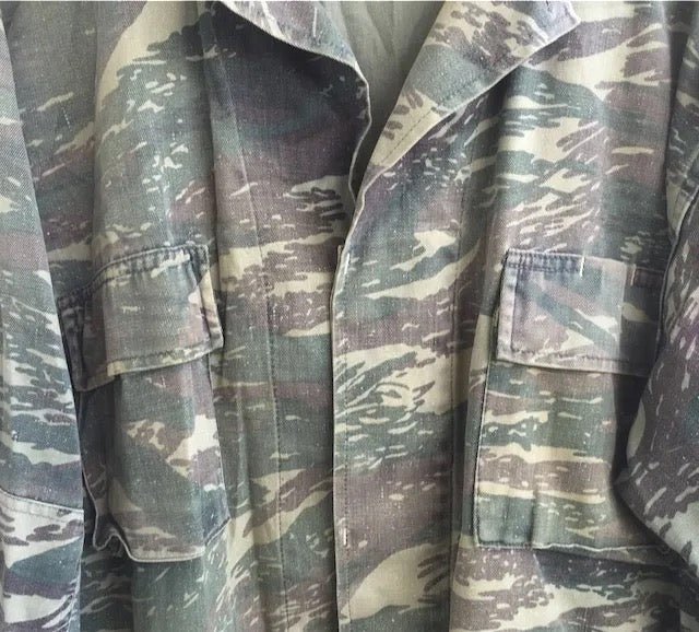 Greece Lizard Pattern Shirt Size X - Large - Bateleur Militaria
