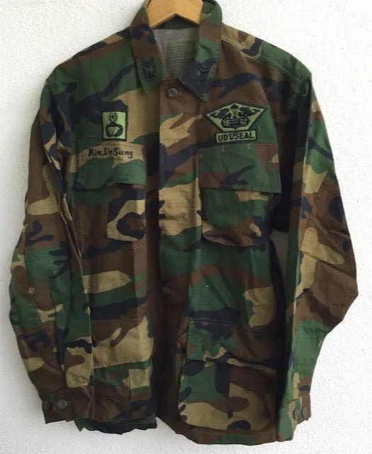 South Korea (ROK) Navy Seal Woodland Pattern Shirt - Bateleur Militaria
