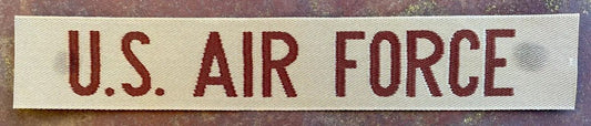 USAF Branch Tape Nylon Desert - Bateleur Militaria