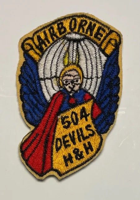 US Army 504th Devils Airborne Infantry H&H Company Patch - Bateleur Militaria