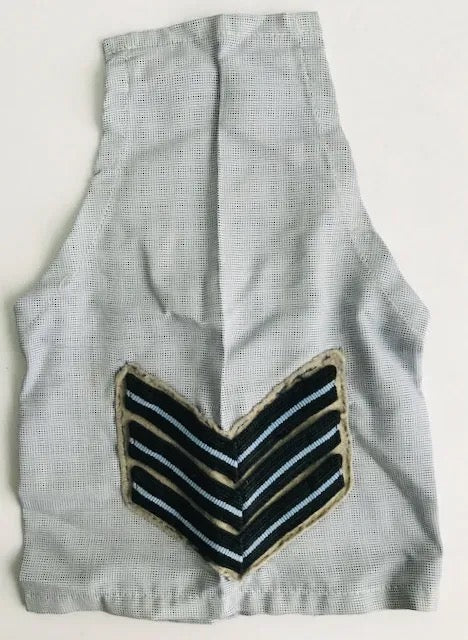 South Africa (SADF) Air Force Sergeant Rank Blue Uniform Brassard - Bateleur Militaria
