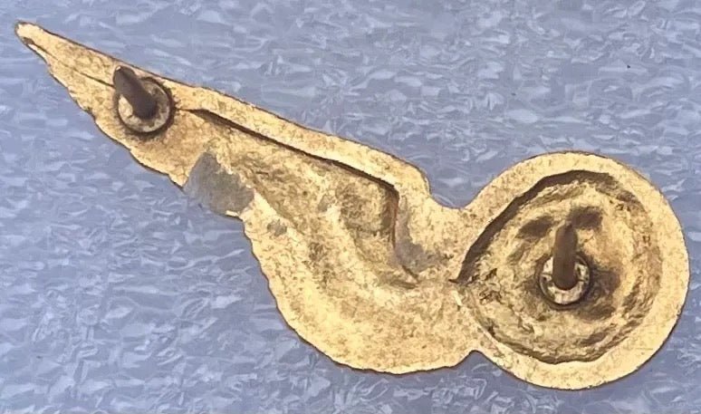 South Africa (SAAF) Flight Engineer Wings MMD Gilt & Enamel - Bateleur Militaria