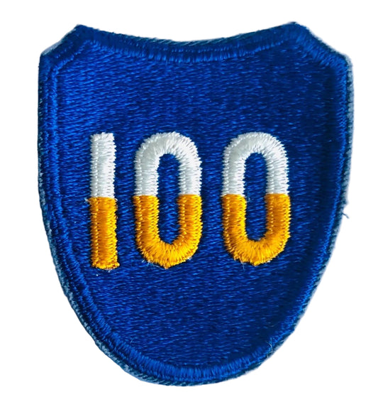 US Army 100th Infantry Division Color SSI shoulder patch - Bateleur Militaria