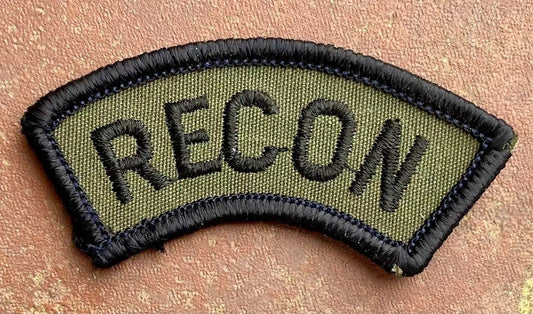 US Army Recon Tab OD - Bateleur Militaria