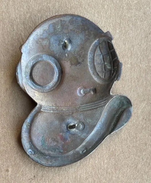 South Africa (SADF) Army Diver Proficiency Badge 2nd Pattern in Brass - Bateleur Militaria