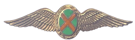 South Africa (SAAF) Commando Squadron Pilot Wings MMD Gilt & Enamel - Bateleur Militaria