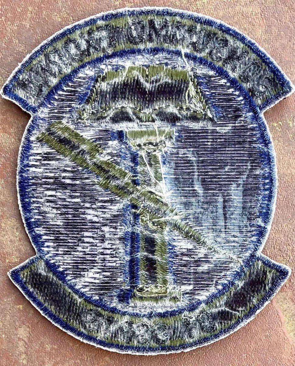 USAF 91st Security Support Squadron Patch OD Sew - On - Bateleur Militaria