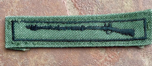 US Army Combat Infantryman Proficiency on OD - Bateleur Militaria