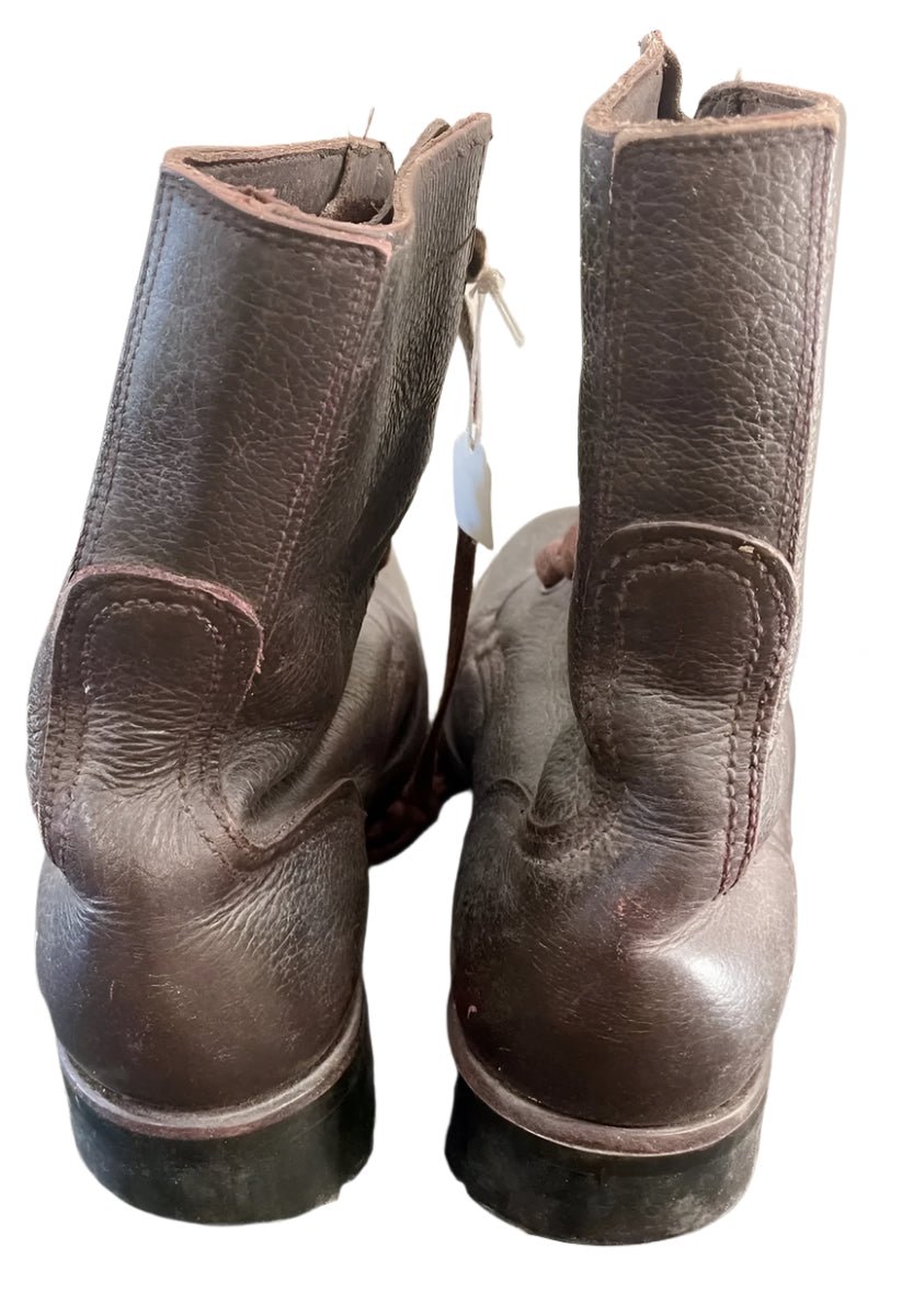 South Africa (SADF) Brown Combat Boots (240W or 5 1/2 US) A
